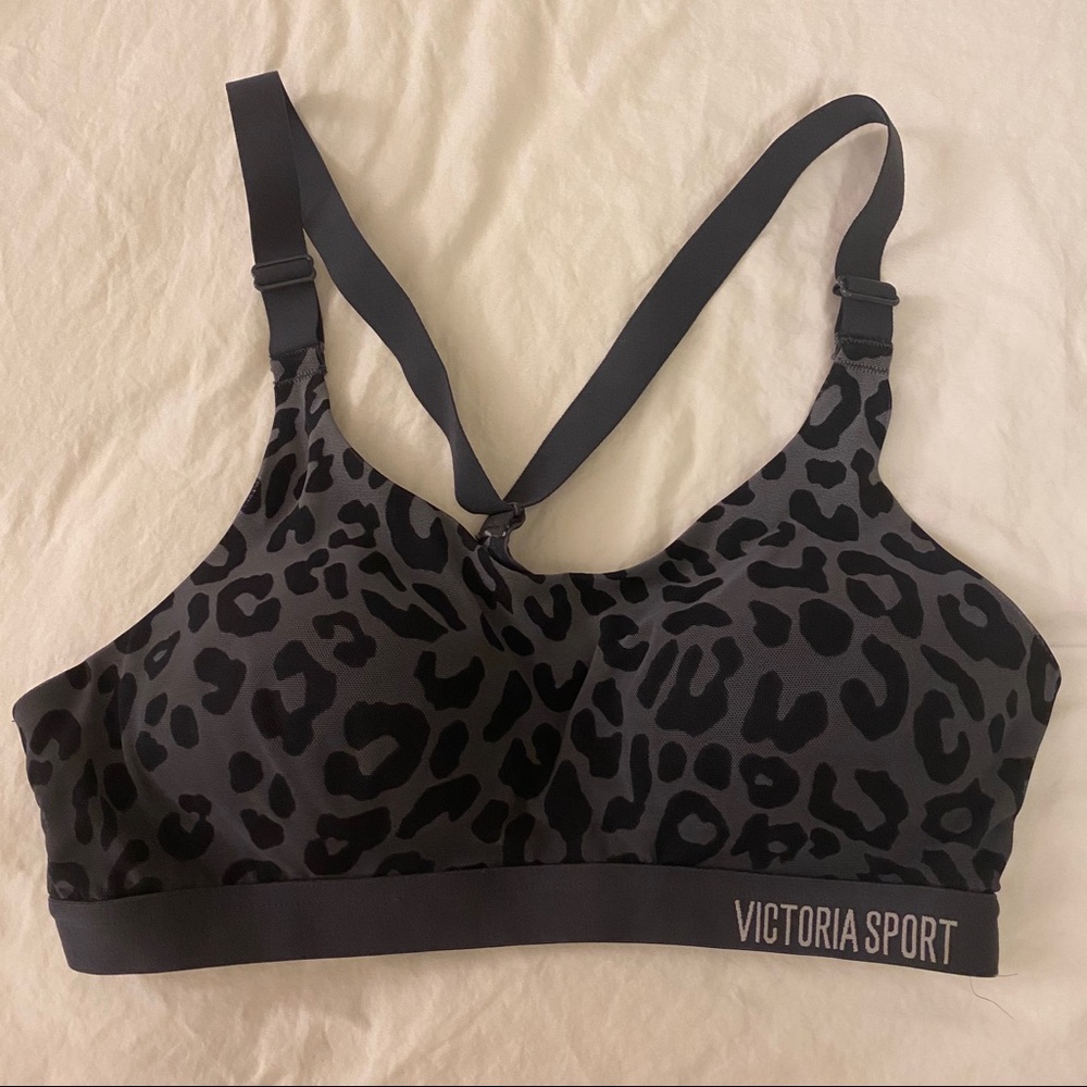 34B Grey Cheetah Sports Bra by Victoria’s Secret